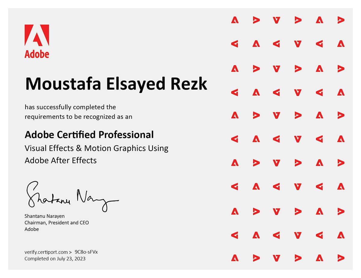 Adobe Certified Professional Certificate